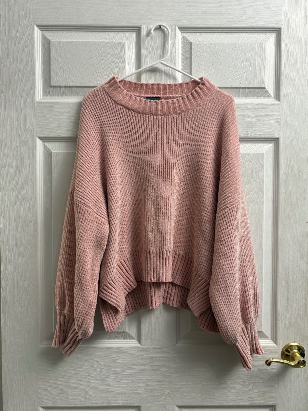 Women's Arula Altar'd State Soft Pink Crewneck Sweater